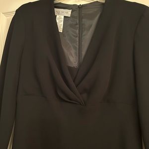 Black evening dress. Jones Wear, size 12.